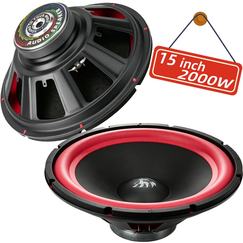 1pcs 15 Inch Car Subwoofer 200 - Audio Home Cinema 评论和价格