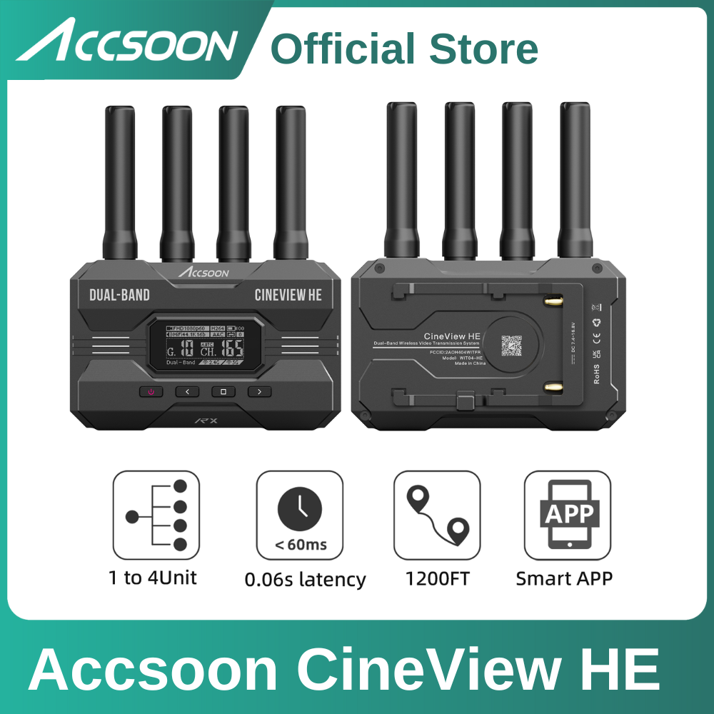 ACCSOON CineView HE HDMI Video - Home Cinema Wireless 评论和价格