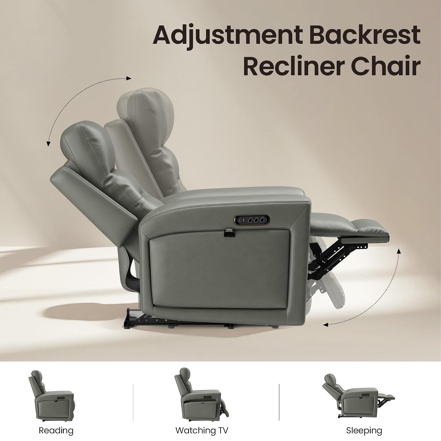 Triple Motors Power Recliner C - Home Cinema Chairs 评论和价格