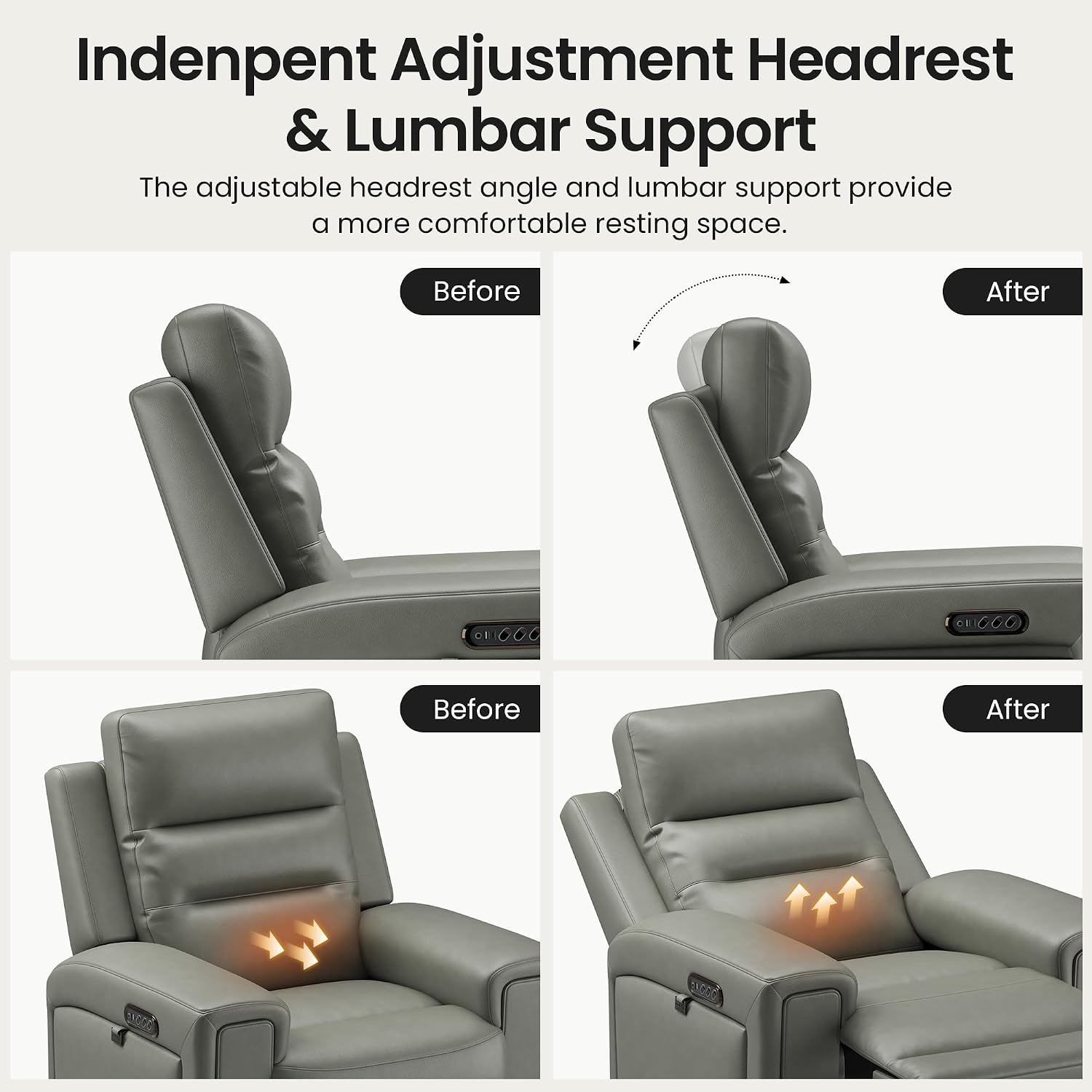 Triple Motors Power Recliner C - Home Cinema Chairs 评论和价格