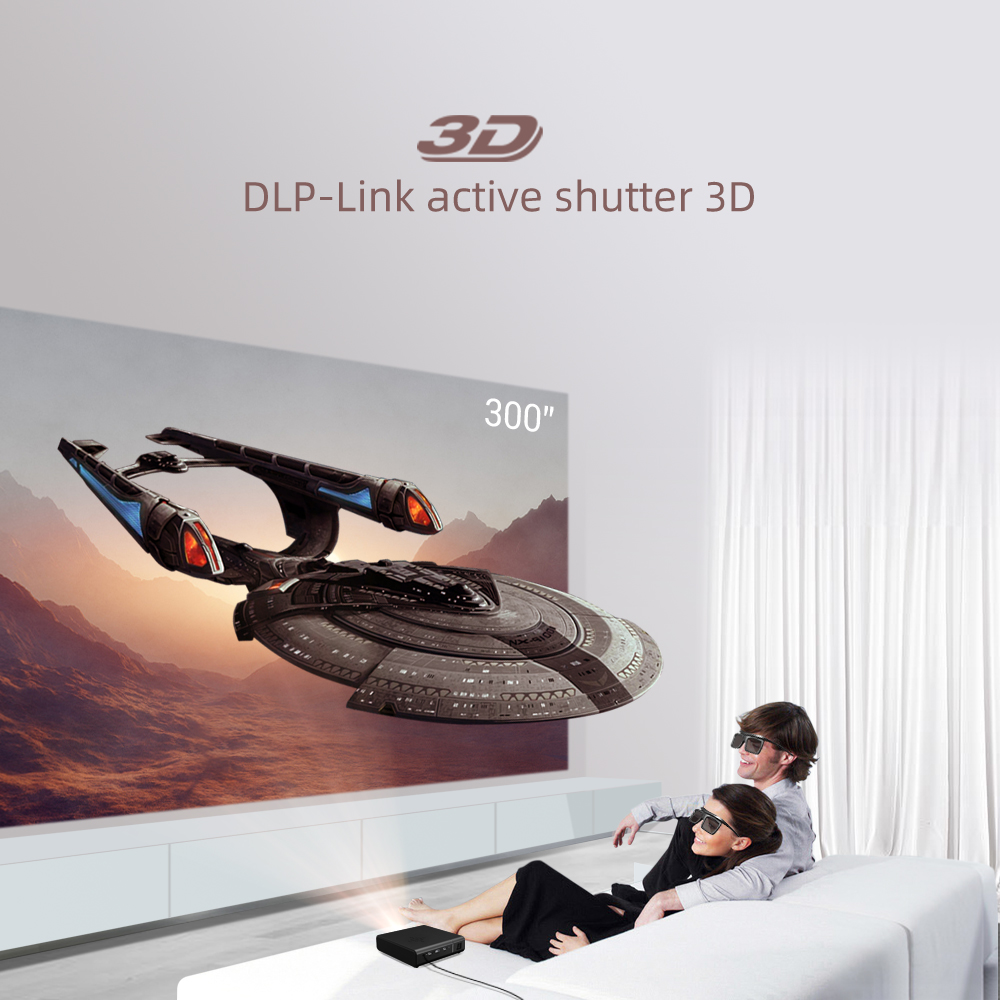 BYINTEK U30 Top Sale 3D 4K Pro - Home Cinema Wireless 评论和价格